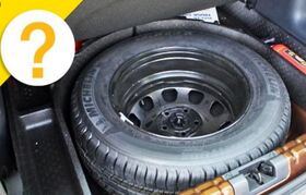Changement pneu sur place